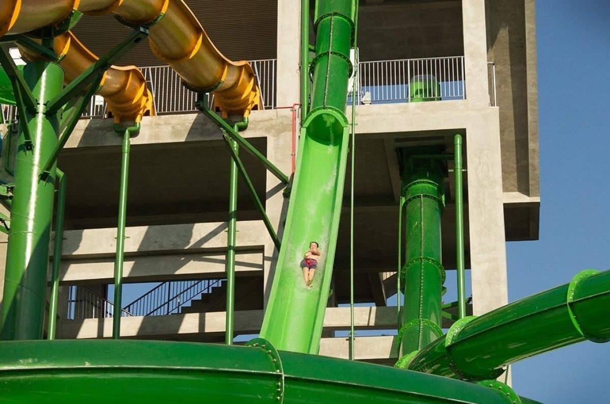 Aqua Drop Water Slide